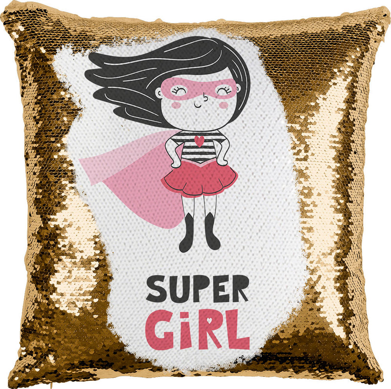 Super Girl with Reversible Sequins