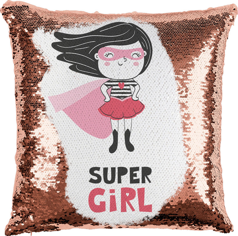 Super Girl with Reversible Sequins