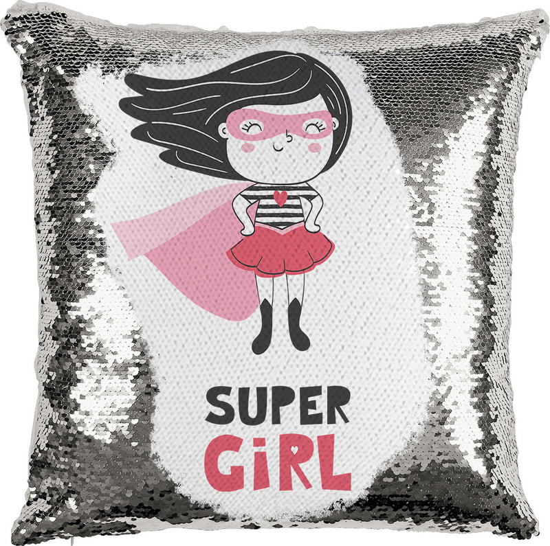 Super Girl with Reversible Sequins