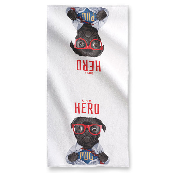 Super Pug - Towel