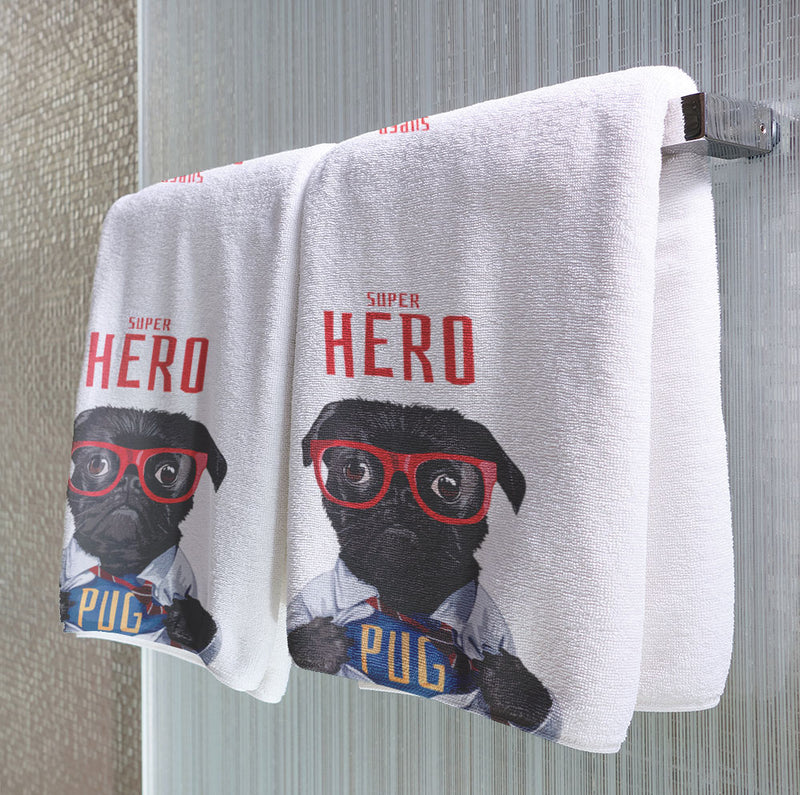 Super Pug - Towel