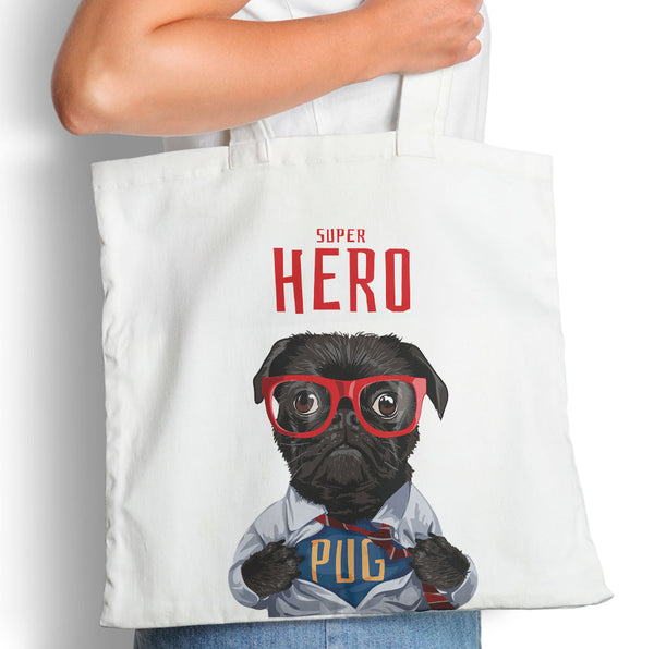 Super Pug - Tote Bag