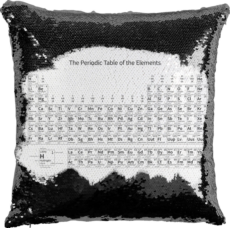 Periodic Table with Reversible Sequins