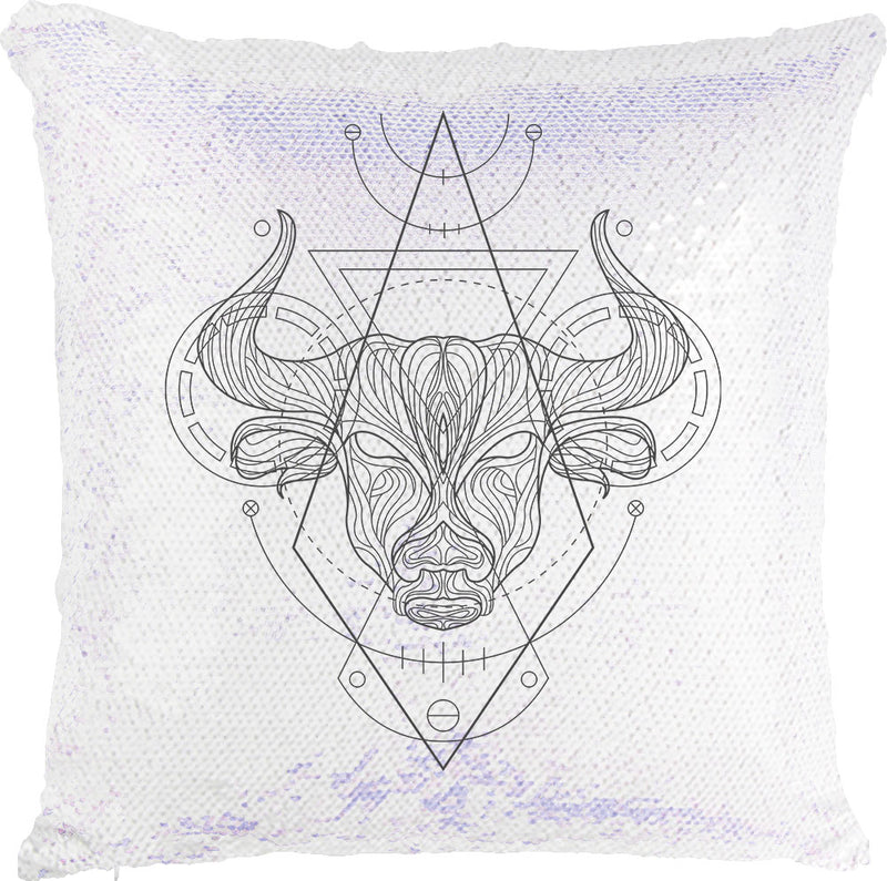 Taurus with Reversible Sequins