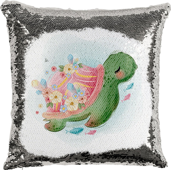 Sea Turtle with Reversible Sequins