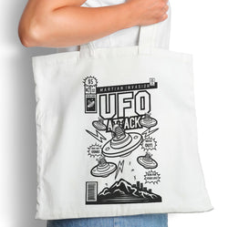 UFO Comic - Tote Bag