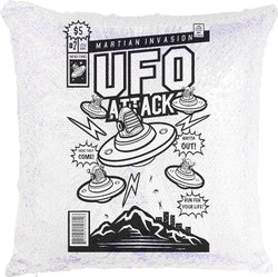 UFO Comic with Reversible Sequins