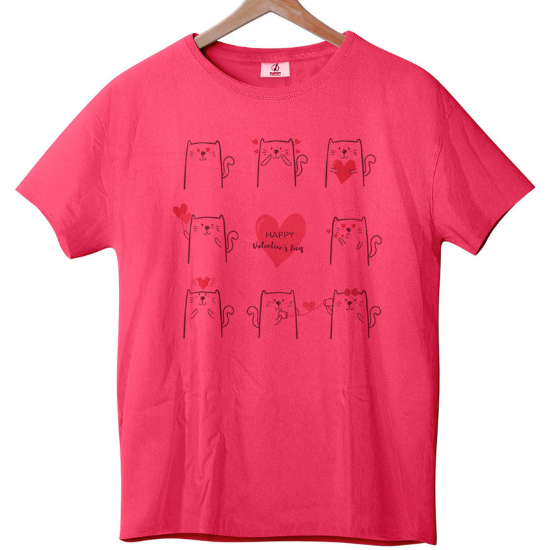 Valentines Cats - Tee