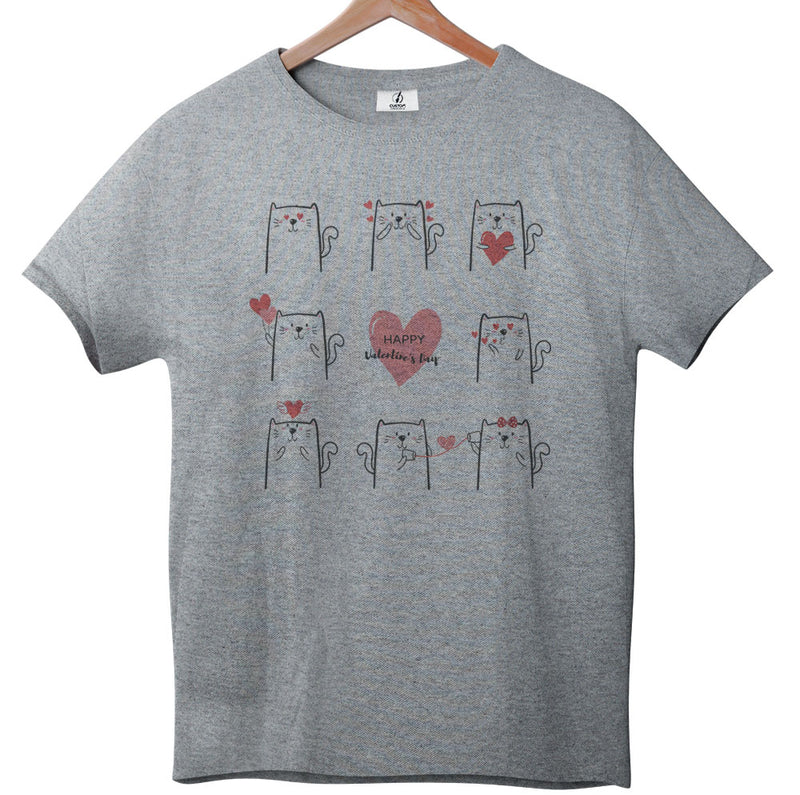 Valentines Cats - Tee