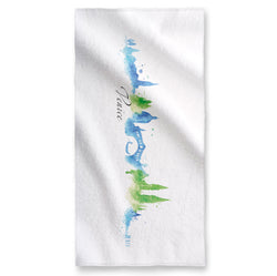 Venice Watercolor - Towel