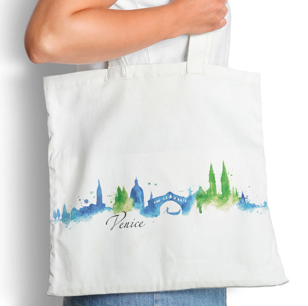 Venice Watercolor - Tote Bag