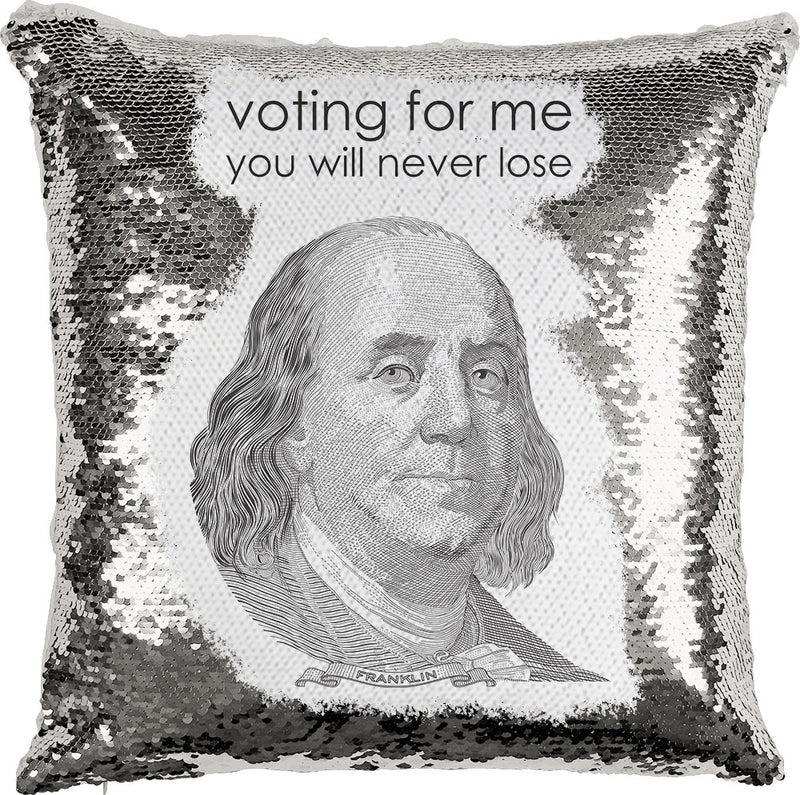 Ben Franklin with Reversible Sequins