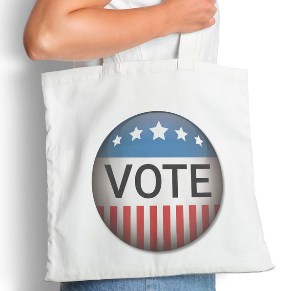 Vote Sticker - Tote Bag