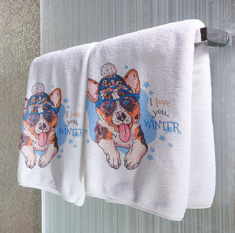 Winter Dog - Towel